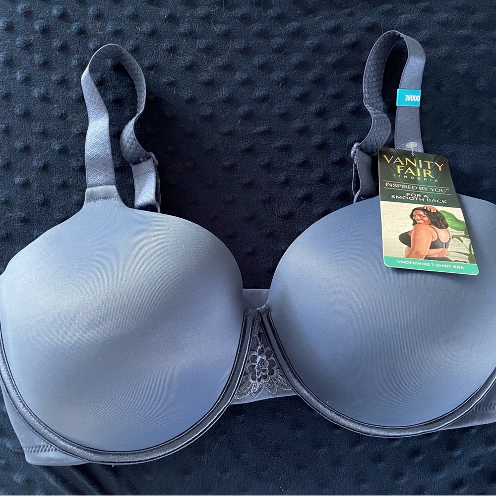 Vanity Fair Women's Smoothing Underwire Blue Bra